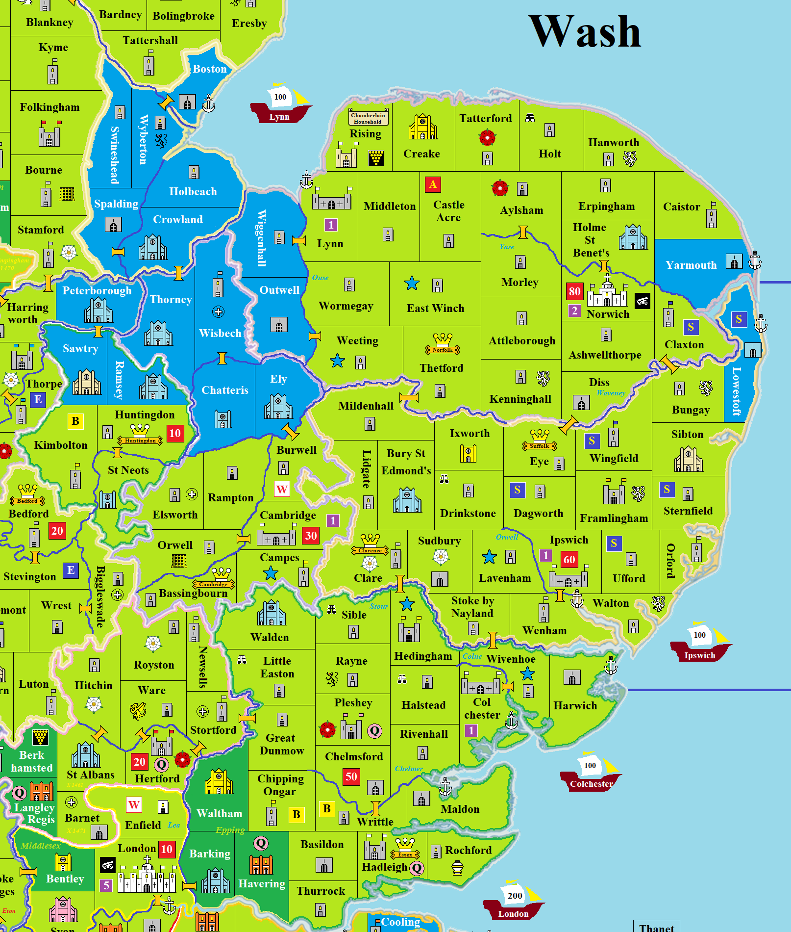 double click for larger 1453 east anglia map